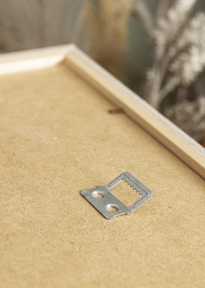 Ram Stilren Greige Ek 60x80 cm - Passepartout Vit 50x65 cm