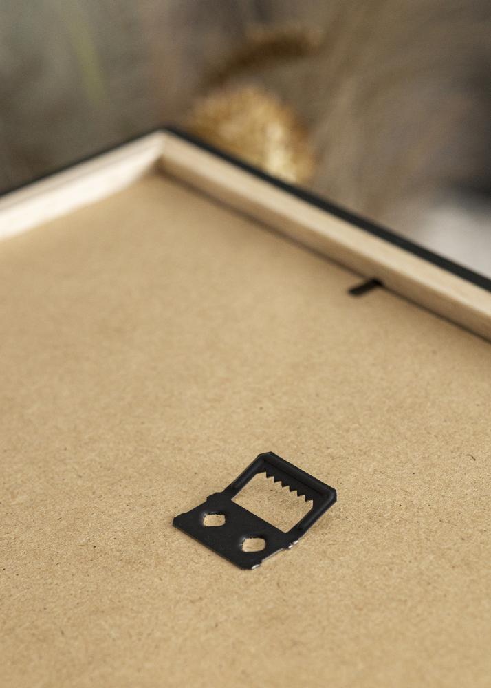 Ram Stilren Svart Ek 70x100 cm - Passepartout Vit 24x36 inches