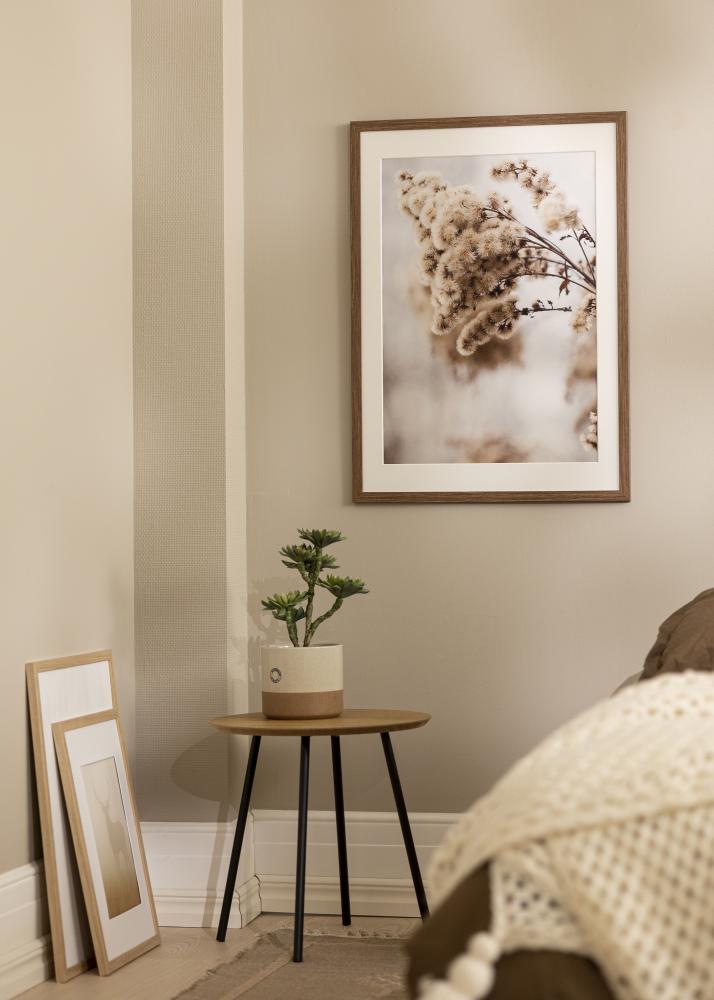 Ram Stilren Kall Brun 40x50 cm - Passepartout Vit 29,7x42 cm