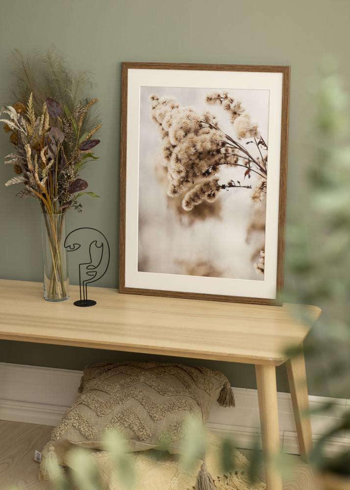 Ram Stilren Kall Brun 40x50 cm - Passepartout Vit 29,7x42 cm