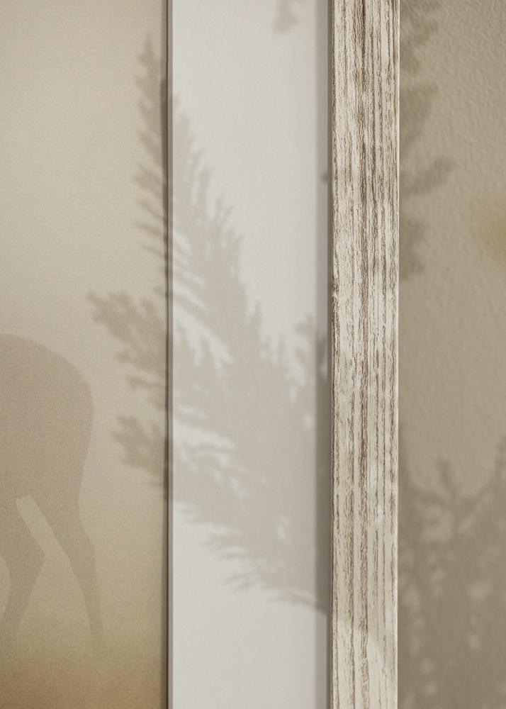 Ram Stilren Vintage Vit 30x40 cm - Passepartout Vit 21x29,7 cm