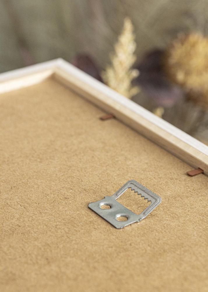 Ram Stilren Vit Ek 40x50 cm - Passepartout Vit 12x15 inches