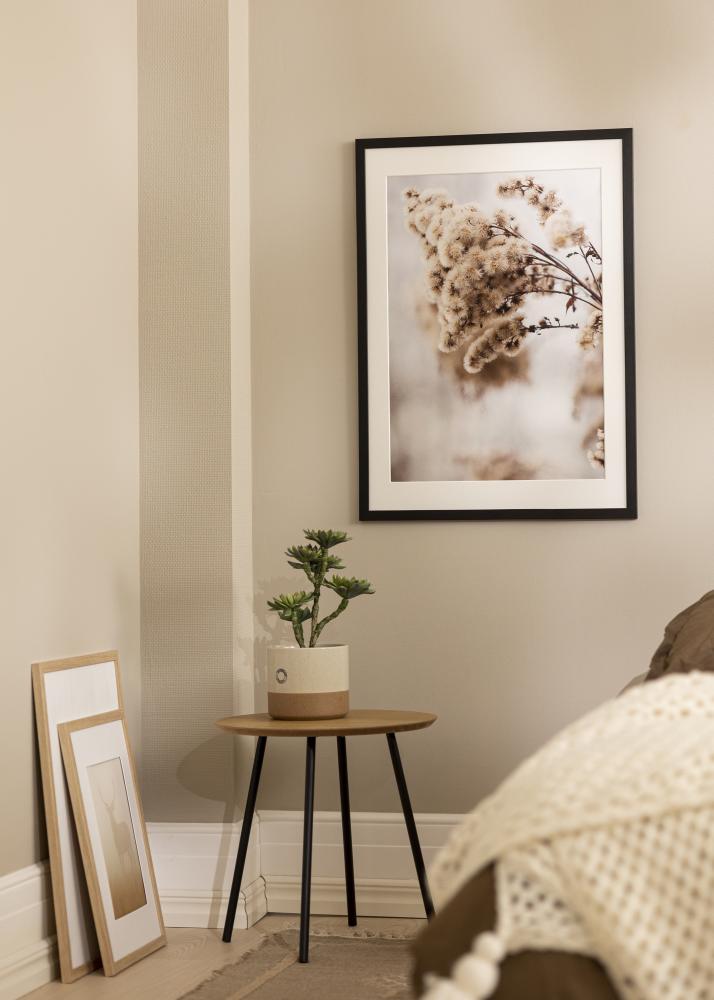 Ram Stilren Svart 56x71 cm - Passepartout Vit 46x61 cm