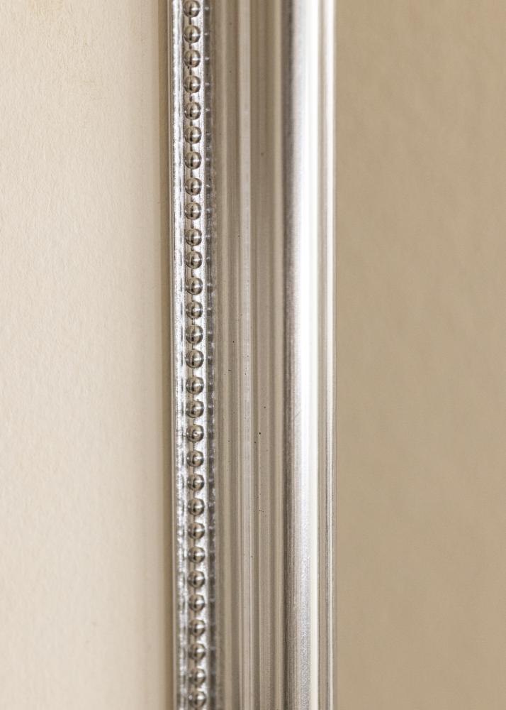 Ram Gala Silver 50x70 cm - Passepartout Vit 39x60 cm