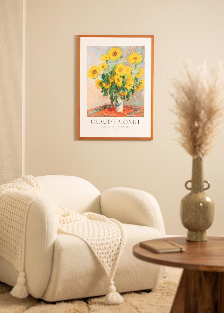 Ram Ares Körsbär 40x50 cm - Passepartout Vit 31,5x40 cm