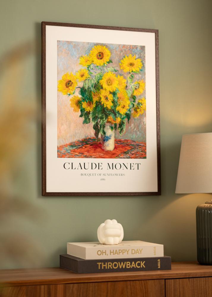 Ram Ares Teak 28x35 cm - Passepartout Vit 7x10 inches