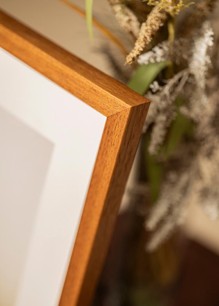 Ram Hermes Bok 60x90 cm - Passepartout Vit 50x75 cm