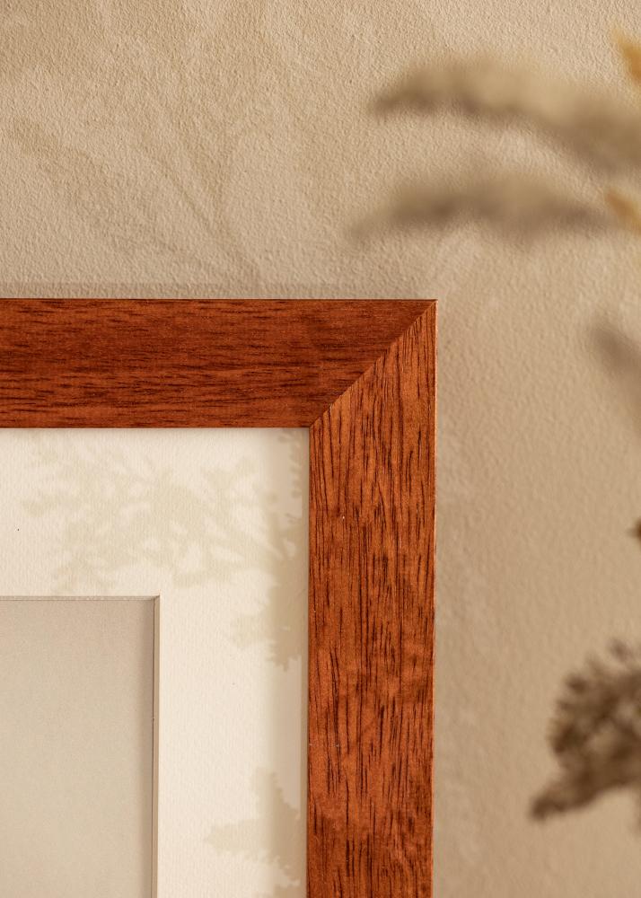 Ram Juno Körsbär 28x35 cm - Passepartout Vit 20x25 cm