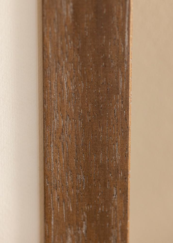 Ram Juno Grå 70x100 cm - Passepartout Vit 62x93 cm