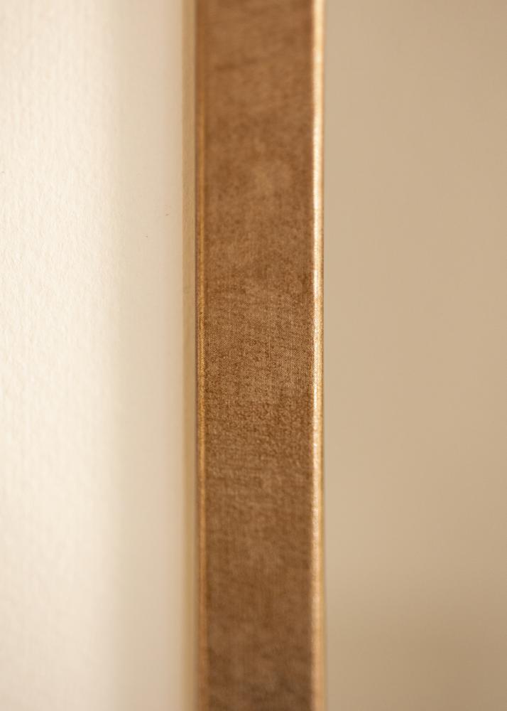 Ram Ares Mässing 40x50 cm - Passepartout Vit 30x40 cm