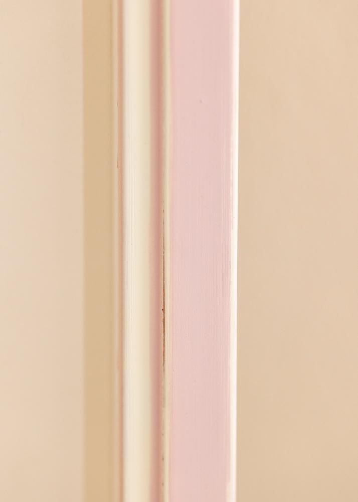 Ram Diana Rosa 20x30 cm - Passepartout Vit 9x11 cm