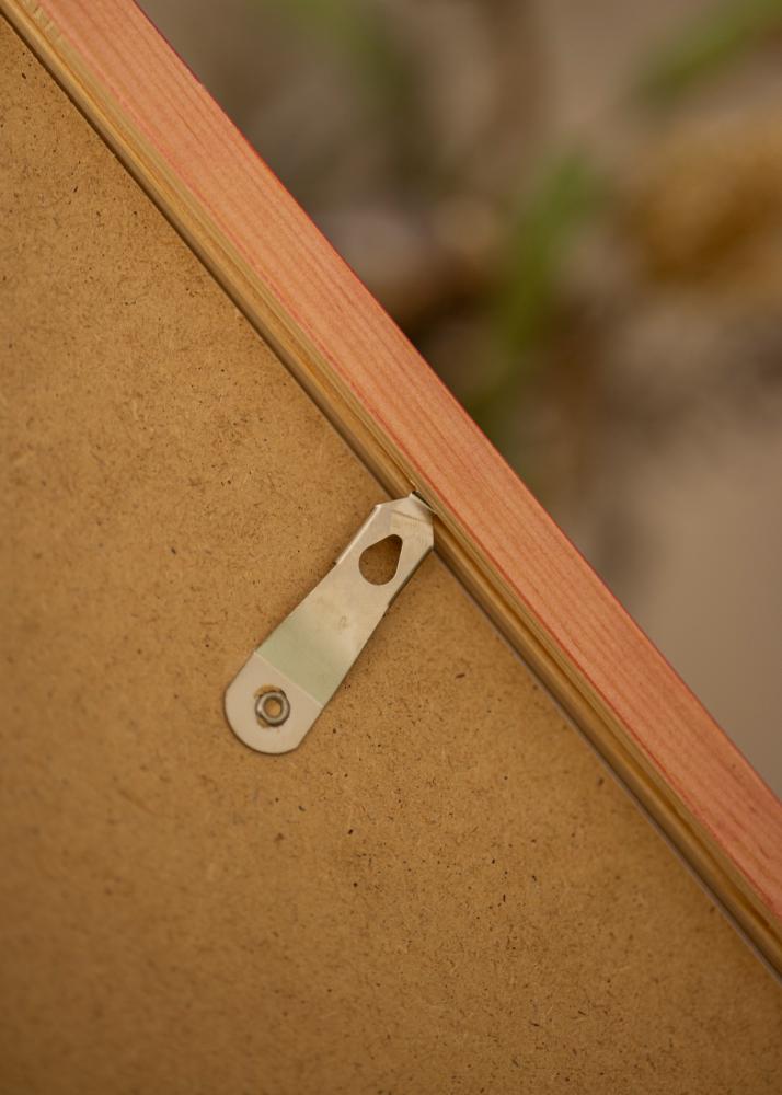 Ram Diana Röd 45x60 cm - Passepartout Vit 13x19 inches