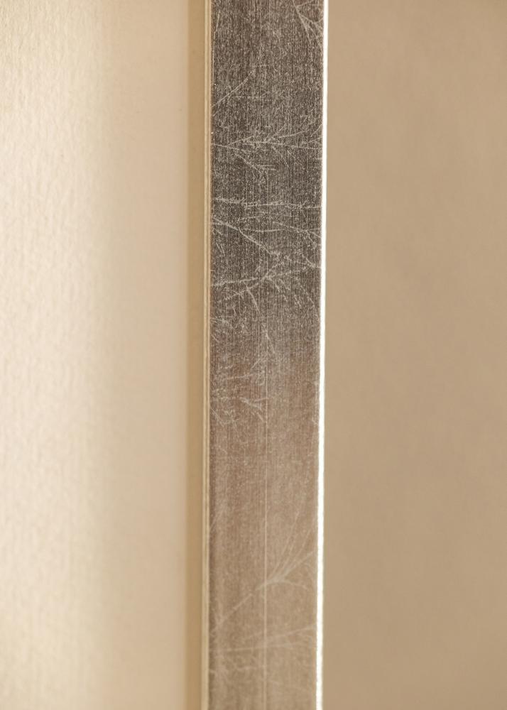 Ram Minerva Silver 30x40 cm - Passepartout Vit 20x30 cm