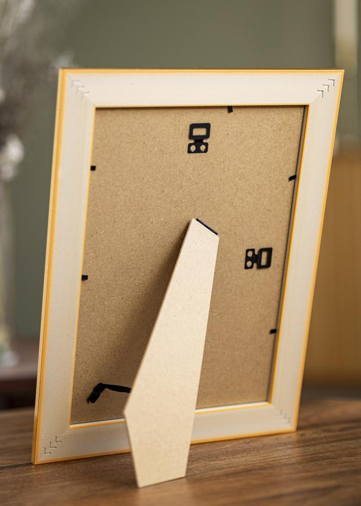 Ram Ornate Guld 20x30 cm - Passepartout Vit 15x21 cm