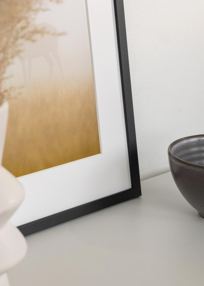 Ram Edsbyn Akrylglas Svart 40x40 cm