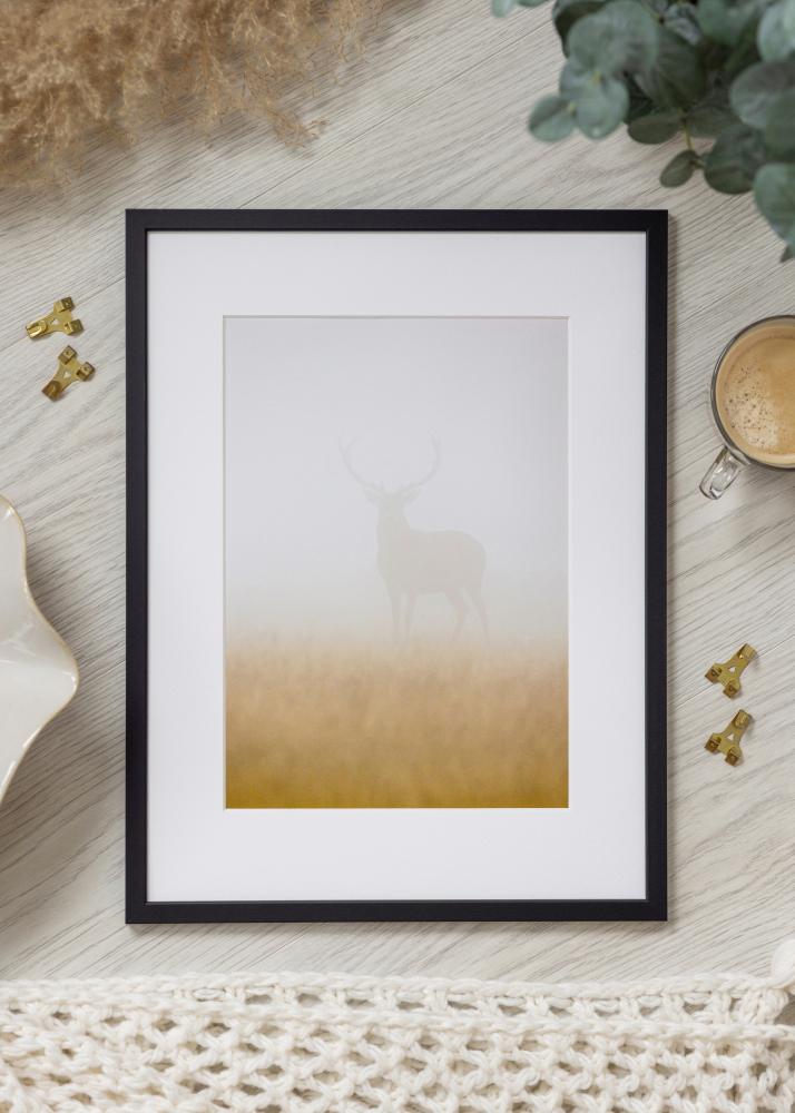 Ram Edsbyn Akrylglas Svart 40x40 cm