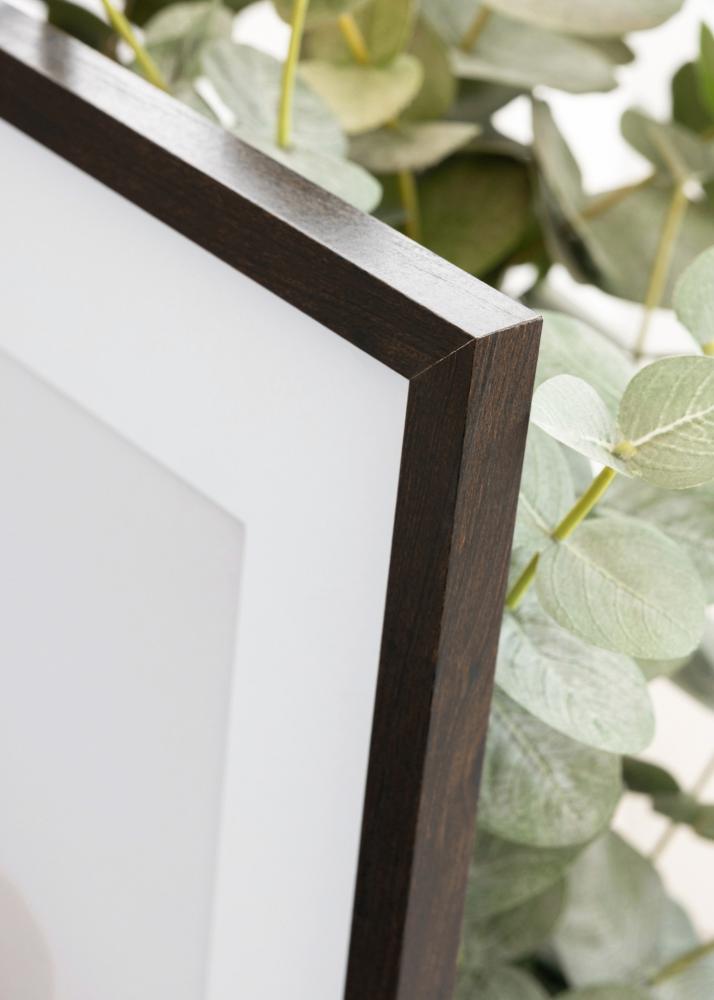 Ram Trendy Akrylglas Valnöt 48x64 cm