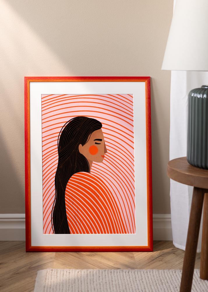 Ram Cornwall Akrylglas Röd 42x59,4 cm (A2)