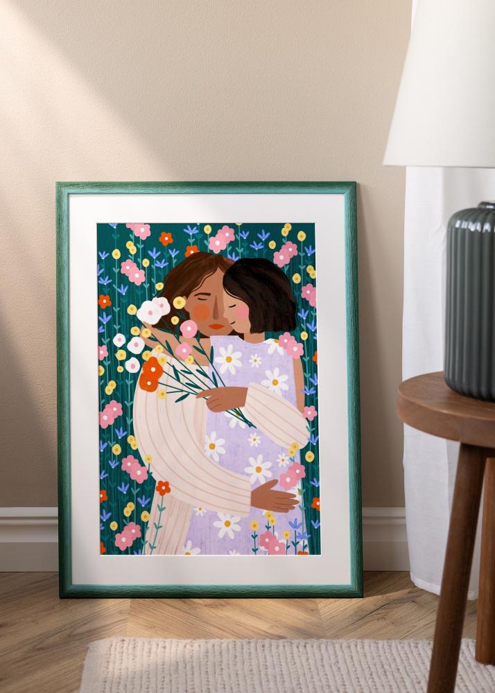 Ram Cornwall Akrylglas Mörkgrön 40x50 cm