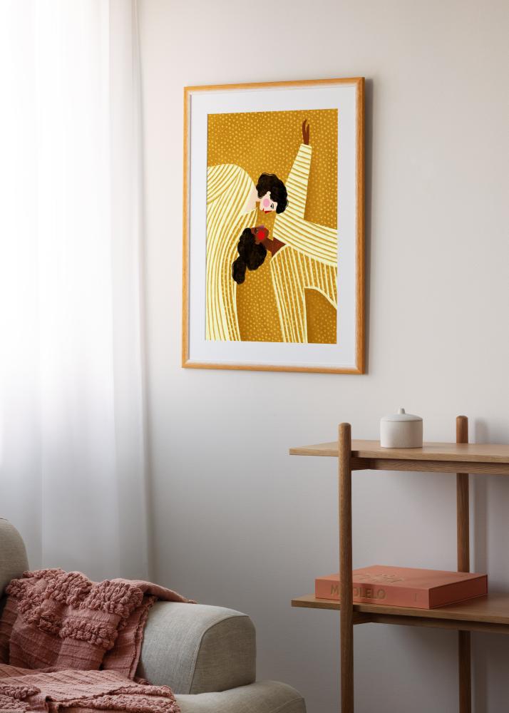 Ram Cornwall Akrylglas Gul 30x30 cm