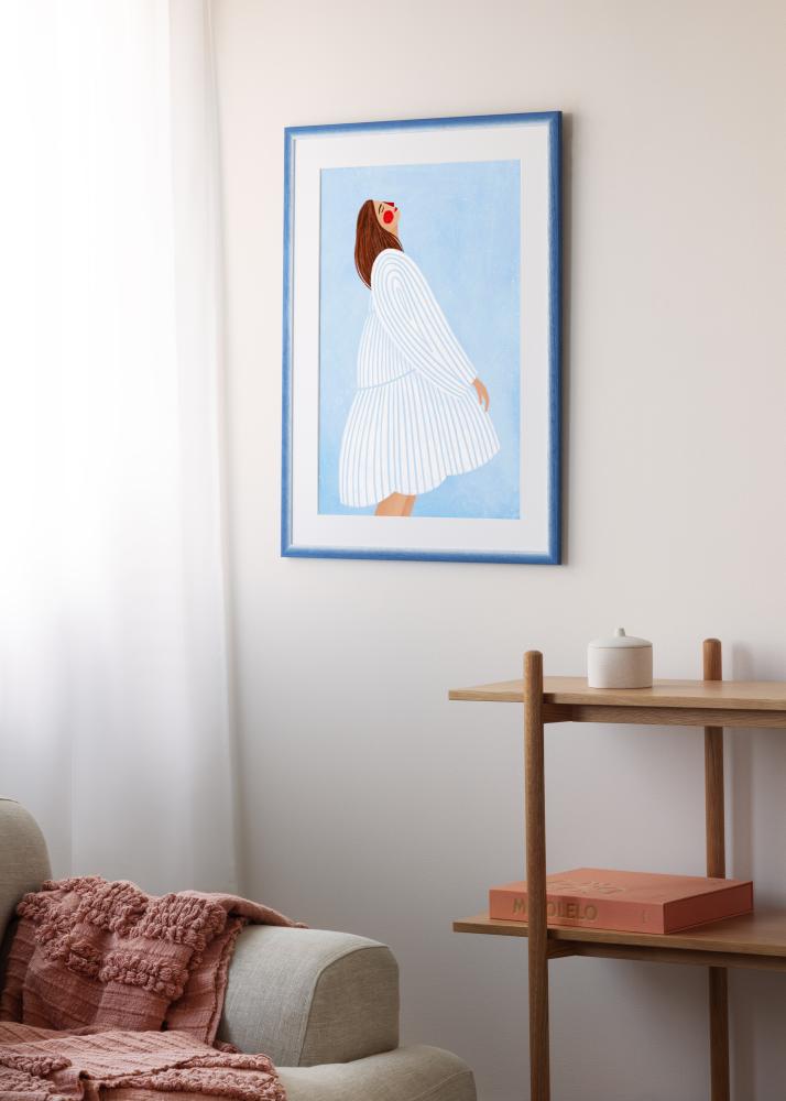 Ram Cornwall Akrylglas Blå 40x50 cm