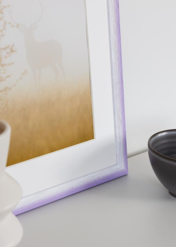 Ram Cornwall Akrylglas Ljuslila 40x50 cm