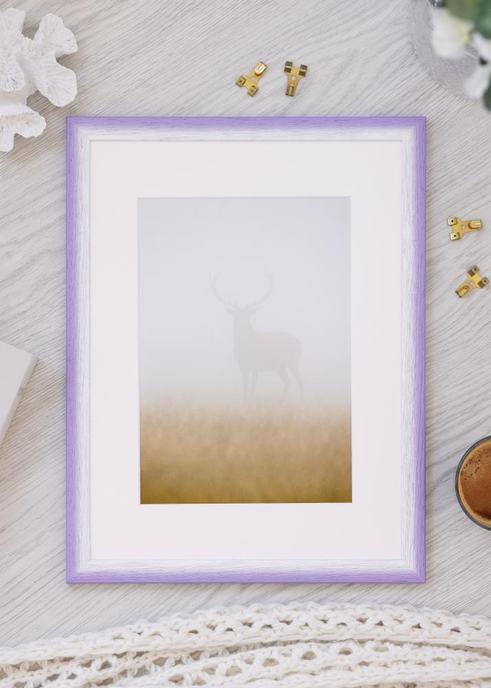 Ram Cornwall Akrylglas Ljuslila 40x50 cm