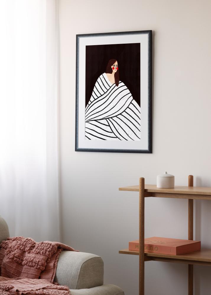 Ram Cornwall Akrylglas Svart 20x30 cm