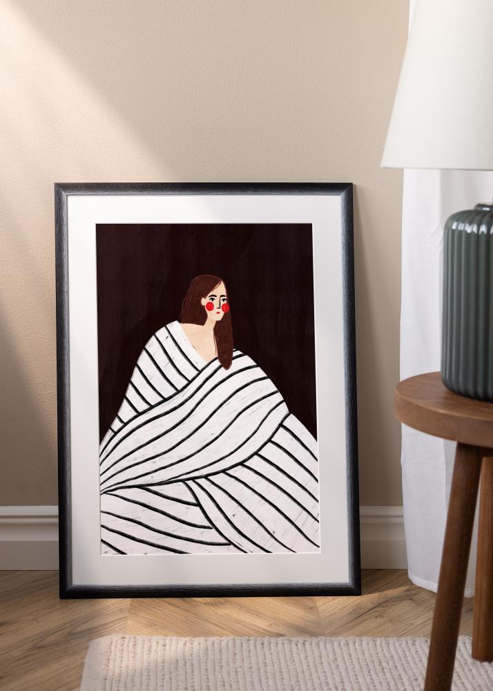 Ram Cornwall Akrylglas Svart 20x30 cm