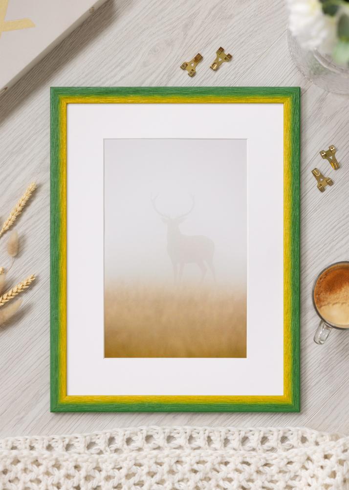 Ram Cornwall Akrylglas Grön 30x30 cm