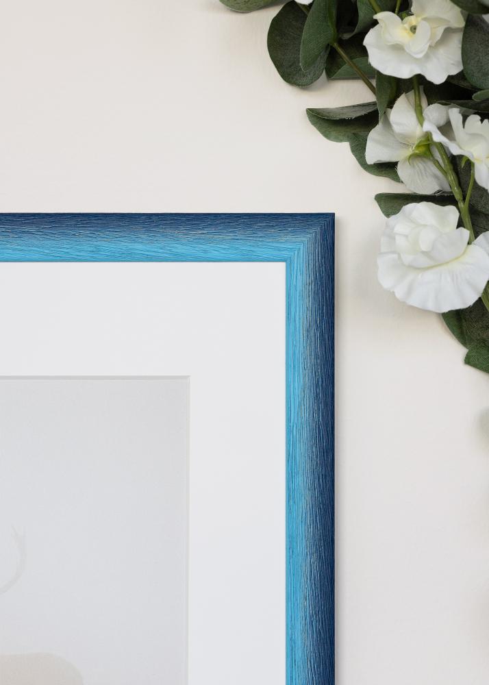 Ram Cornwall Akrylglas Mörkblå 40x40 cm