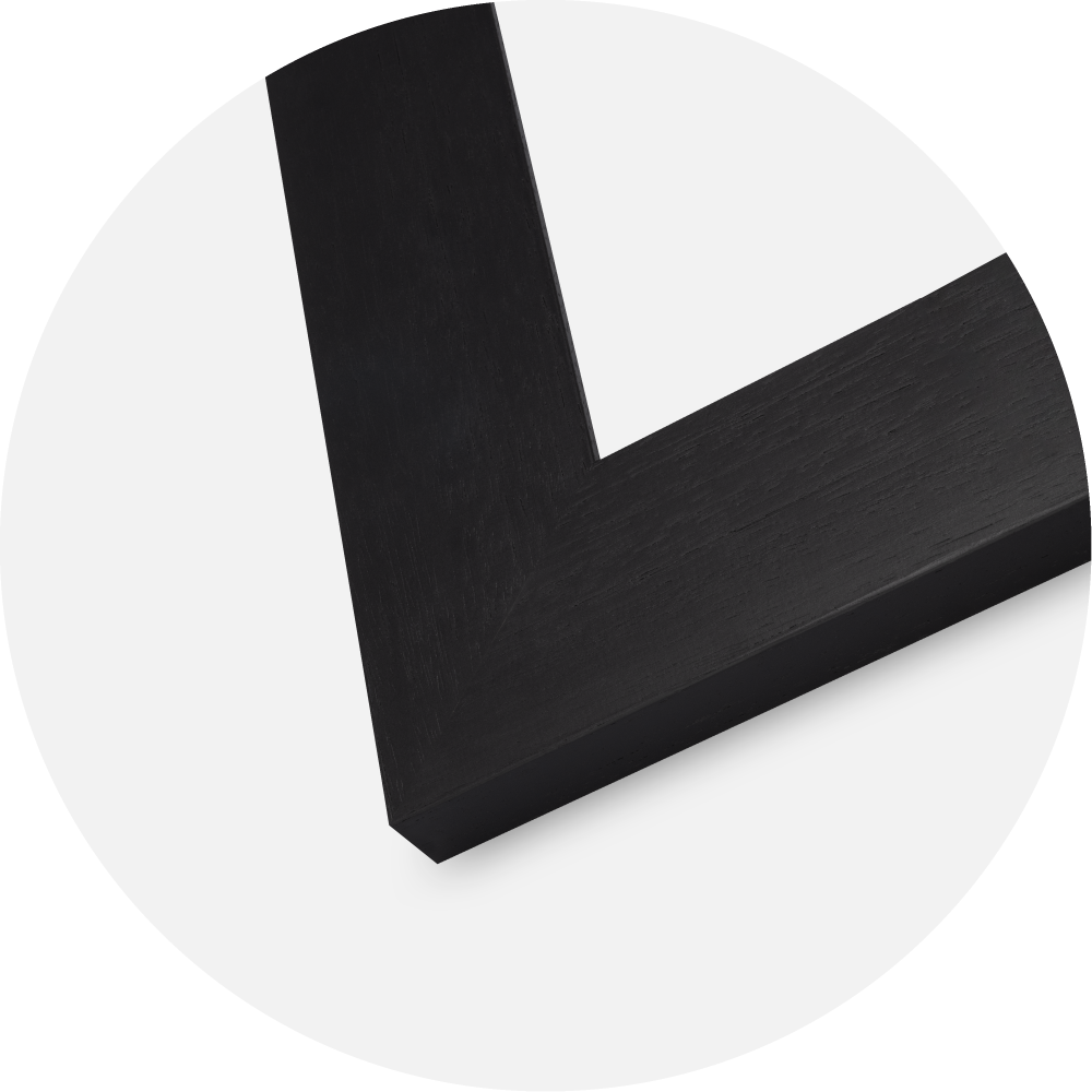 Ram Dover Akrylglas Svart 70x100 cm