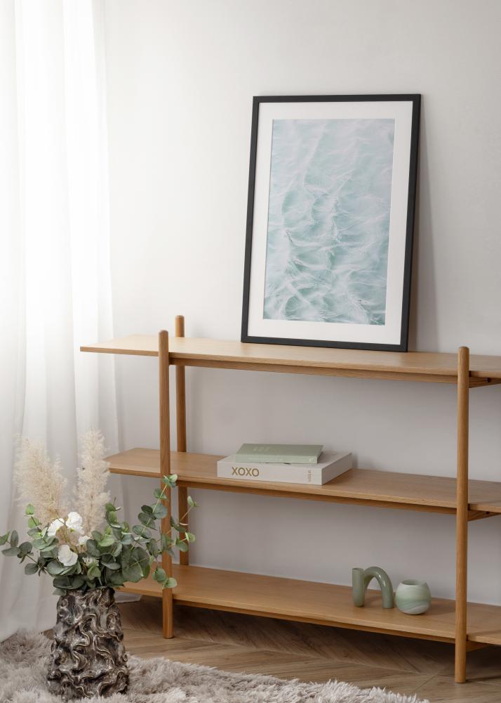 Ram Jämtland Akrylglas Svart 25x60 cm