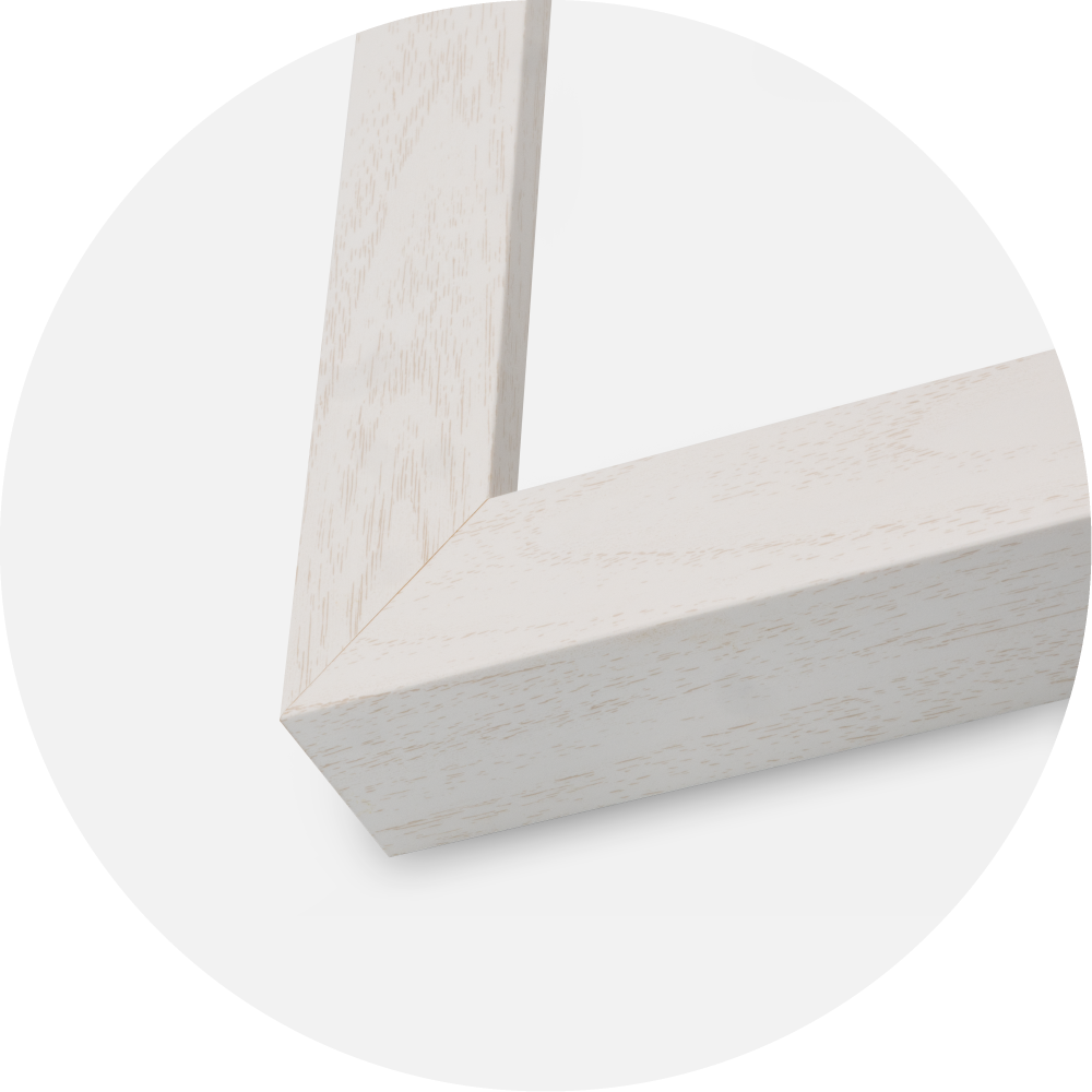 Ram Wells Akrylglas Vit 60x80 cm