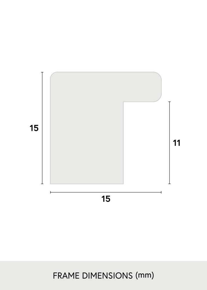Ram Vemdalen Akrylglas Ek 46x49 cm