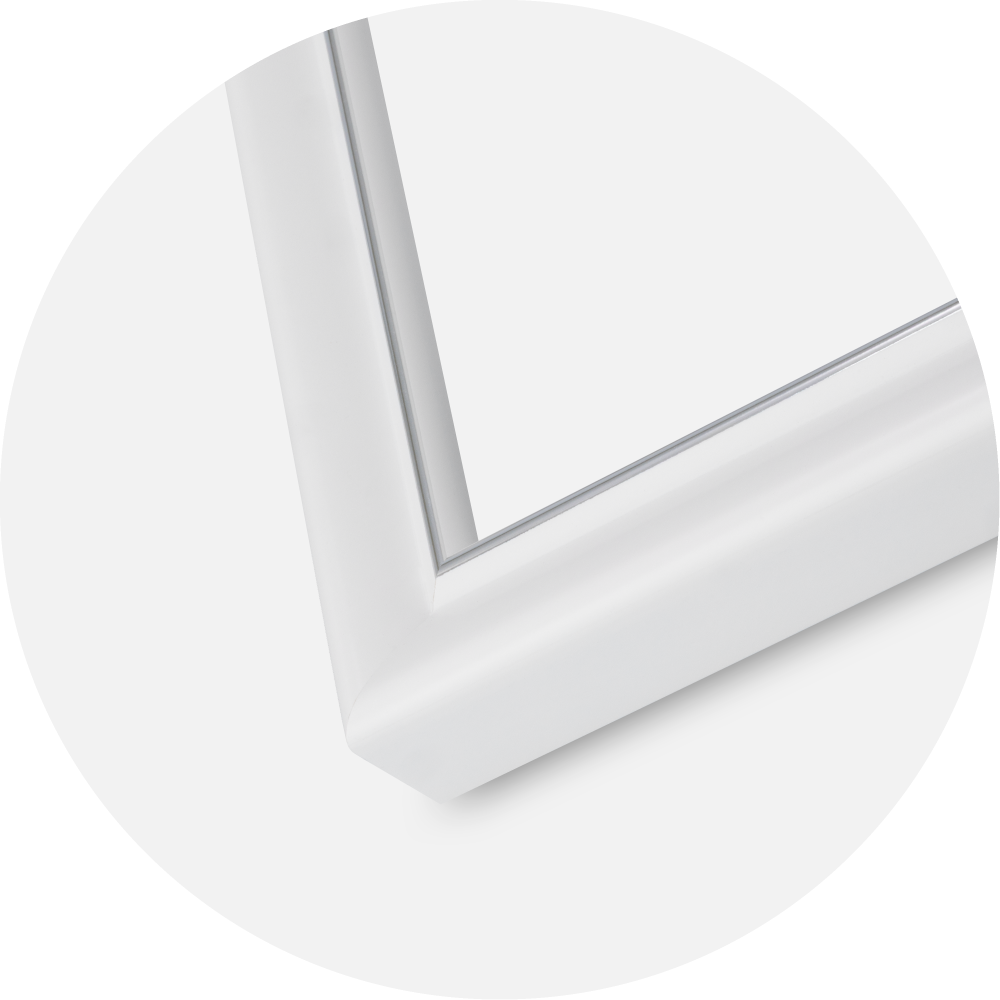 Ram Canterbury Akrylglas Vit 40x50 cm