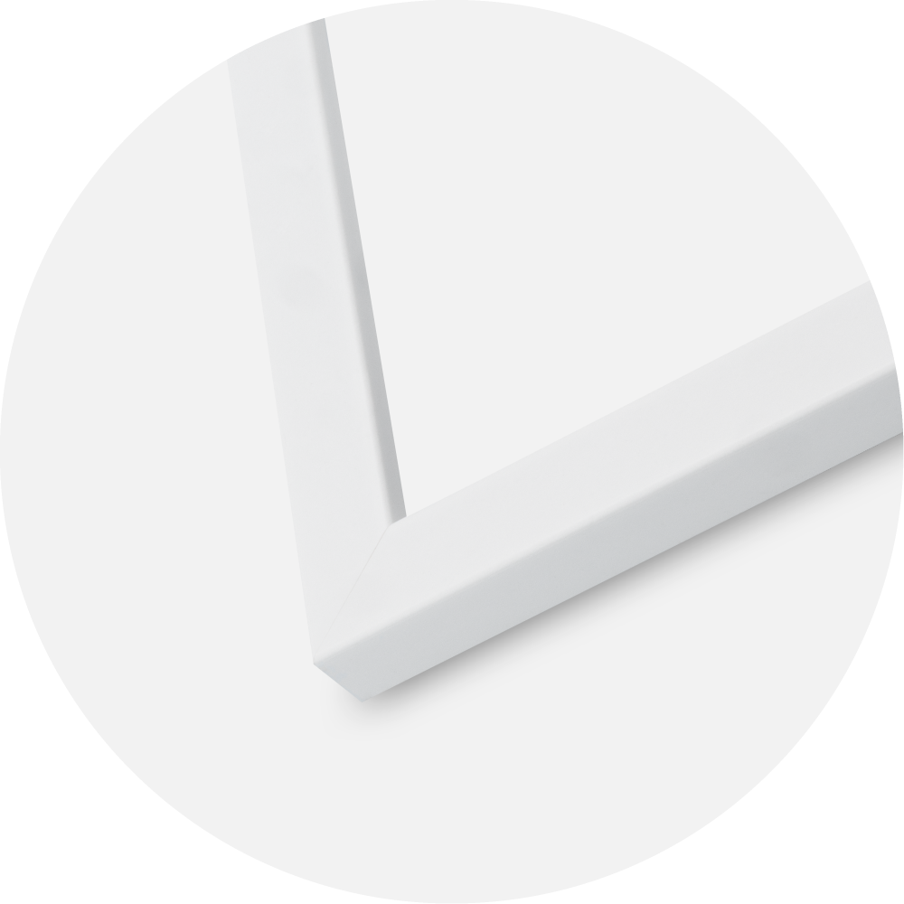 Ram Oban Akrylglas Vit 70x100 cm