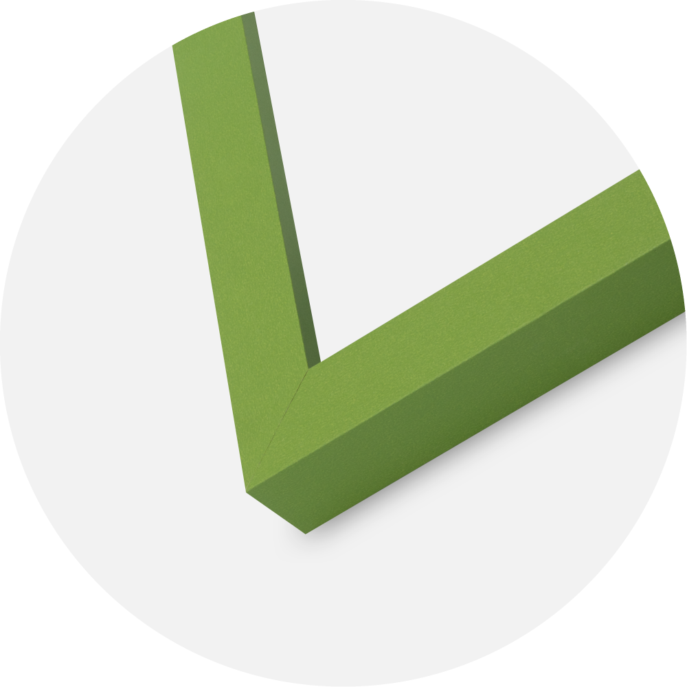 Ram Selection Akrylglas Lime Green 20x30 cm