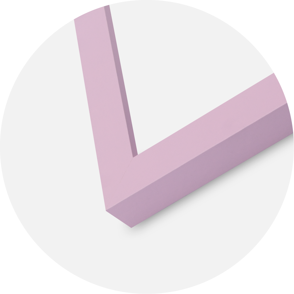 Ram Selection Akrylglas Pink 40x50 cm