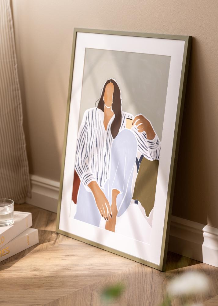 Ram NordicLine Green Leaf 42x59,4 cm (A2)