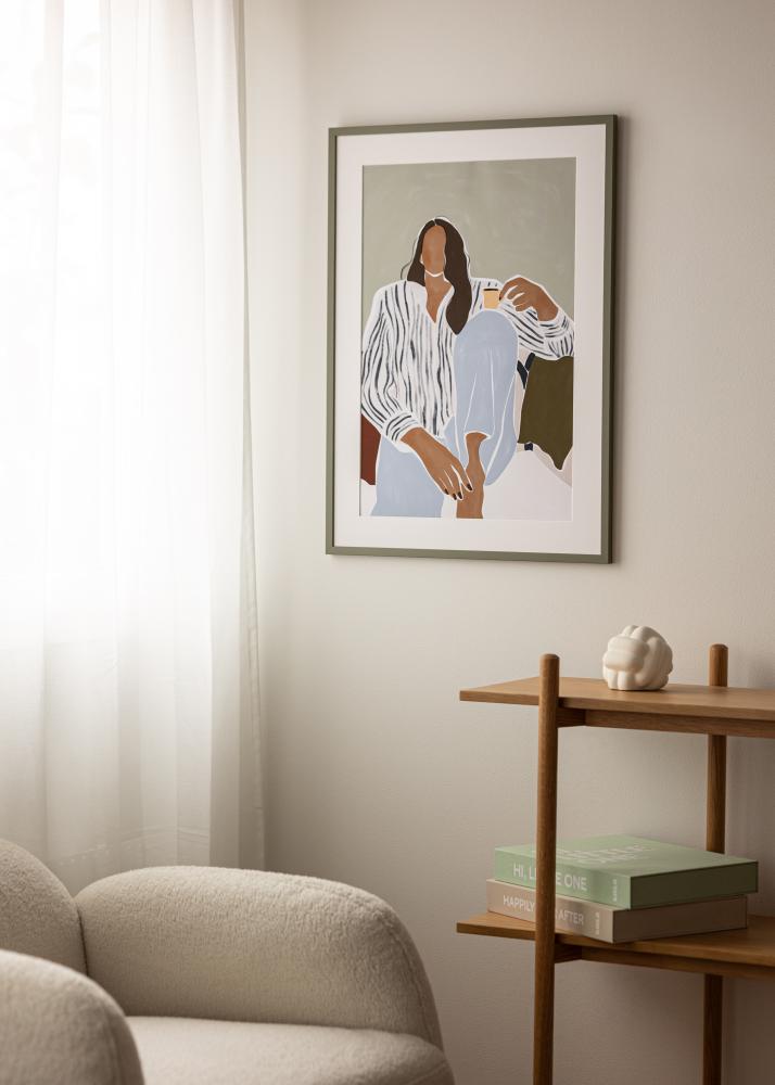 Ram NordicLine Green Leaf 42x59,4 cm (A2)