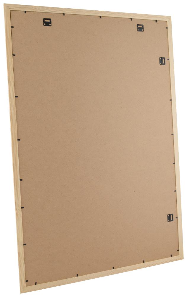 Ram Trendline Natur 60x90 cm - Passepartout Vit 40x70 cm