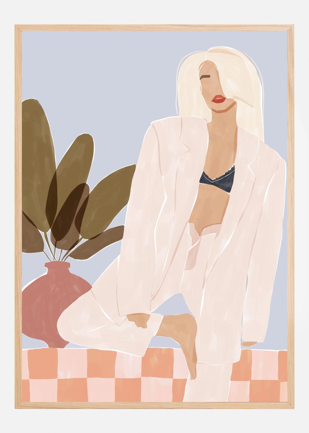 Product Image for Too Lazy To Yoga Poster (70x100 cm)