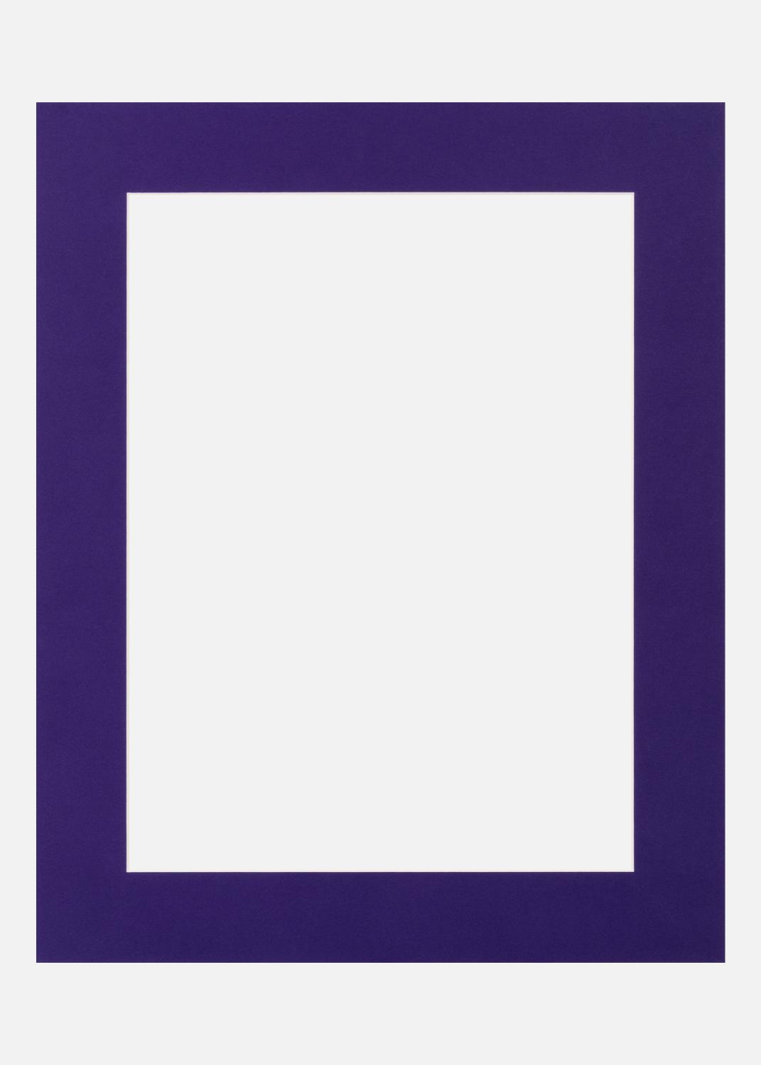 Product Image for Passepartout Dark Purple (Vit kärna) 50x50 cm (39x39)