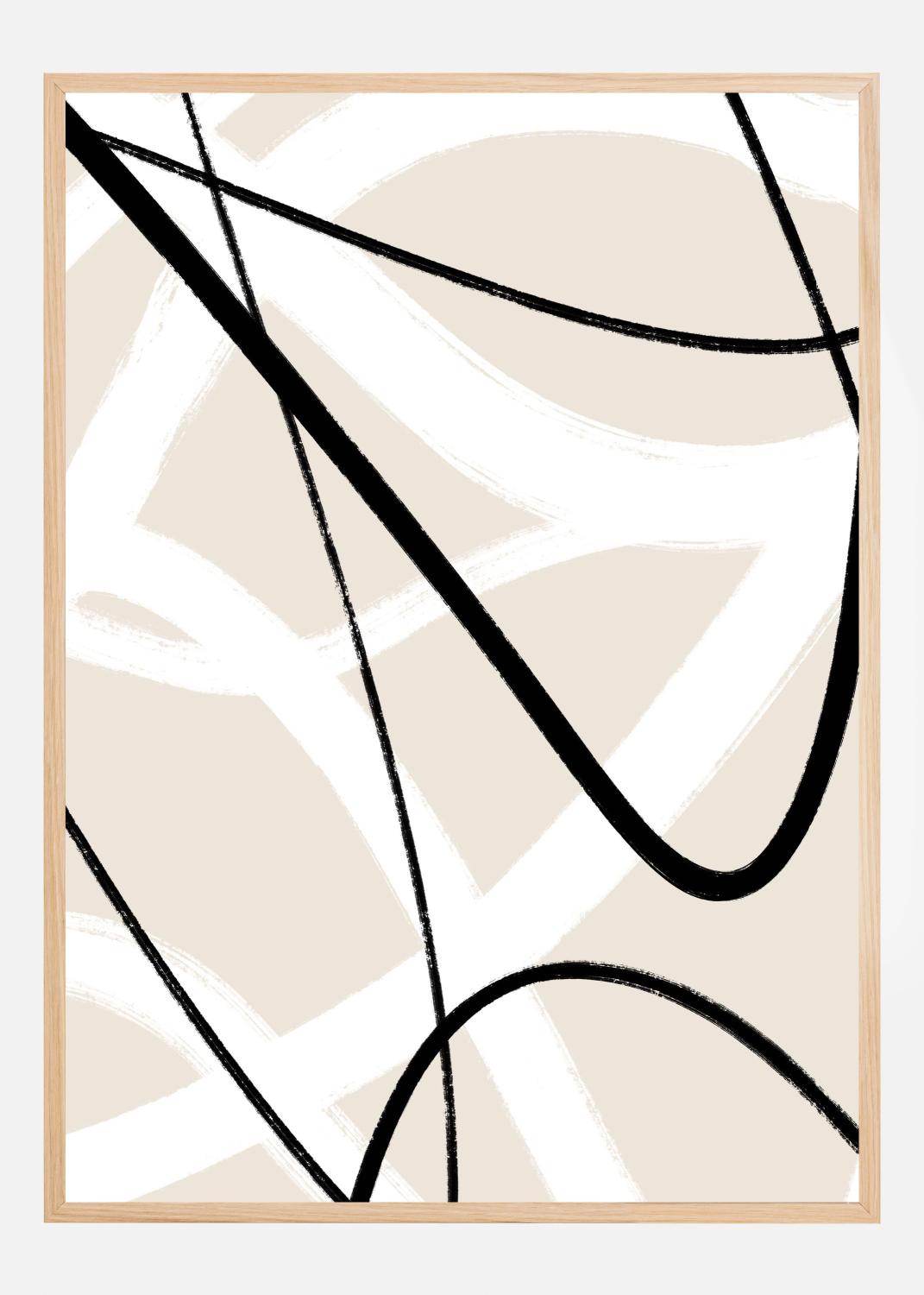 Product Image for Fluid Line Dance Poster (50x70 cm)