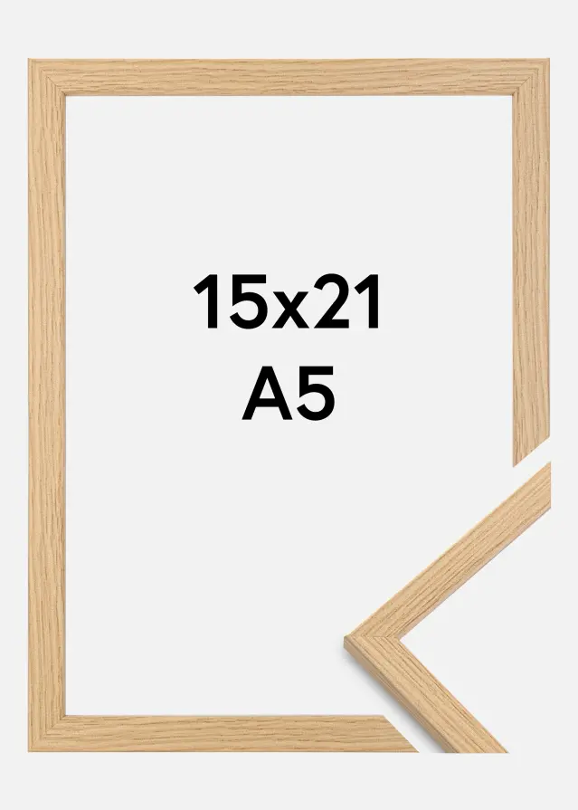 Ram Valbo Akrylglas Ek 15x21 cm (A5)