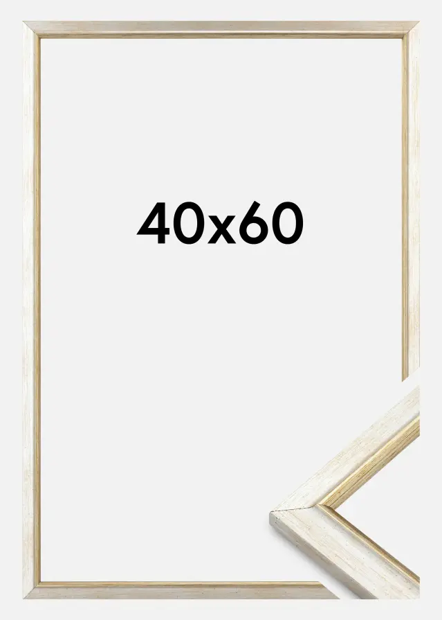 Ram Marisa Akrylglas Silver 40x60 cm