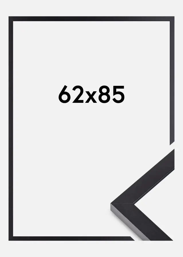 Ram Selection Akrylglas Svart 62x85 cm