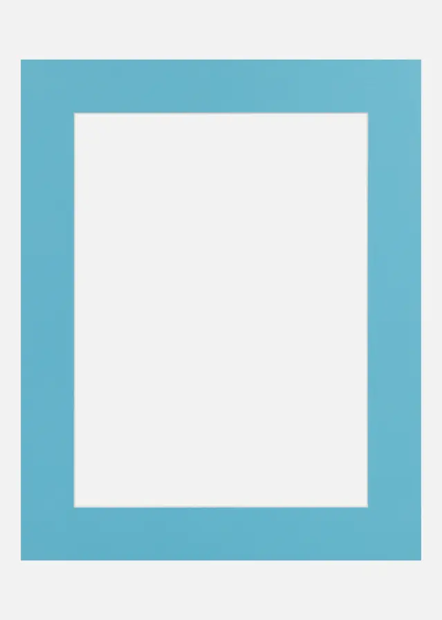 Passepartout Bluebird (Vit kärna) 40x50 cm (28,7x41 - A3)