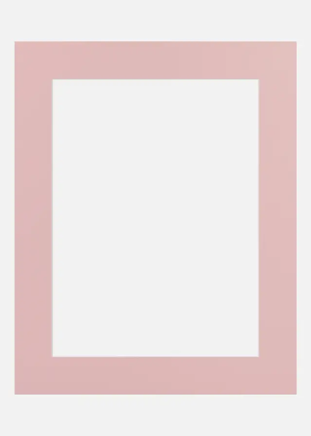 Passepartout Cotton Candy (Vit kärna) 18x24 cm (12x17)